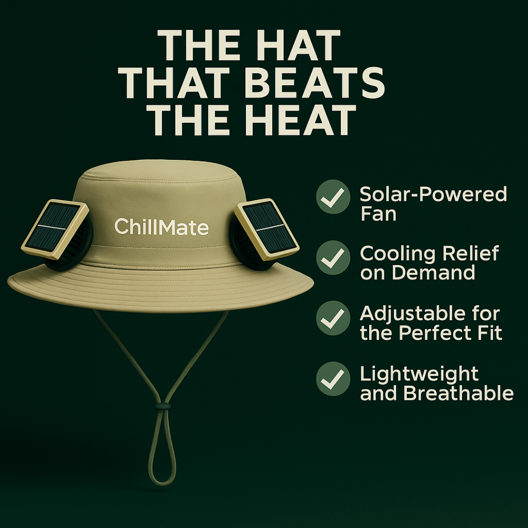 ChillMate Cooling Fan Hat