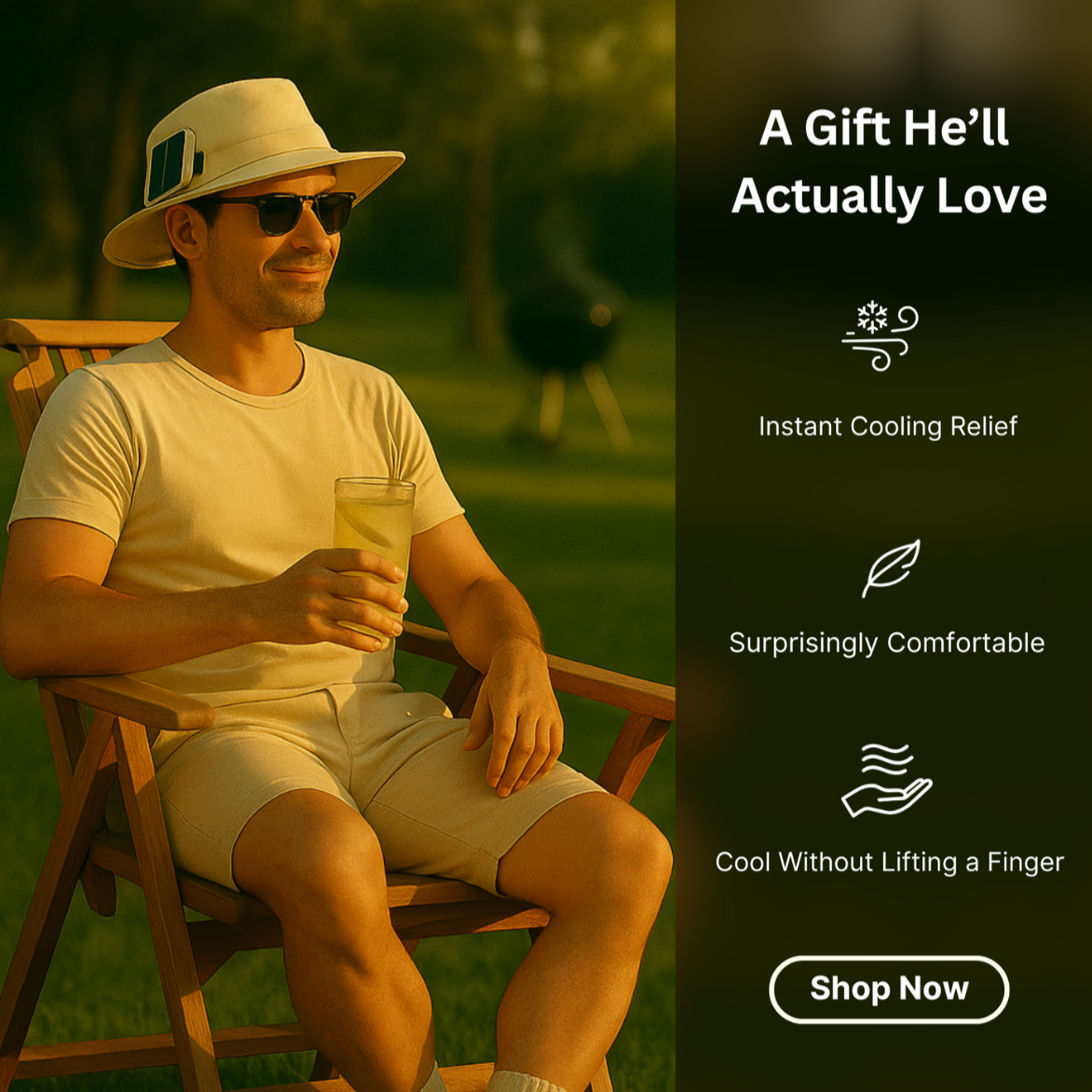 ChillMate Cooling Fan Hat
